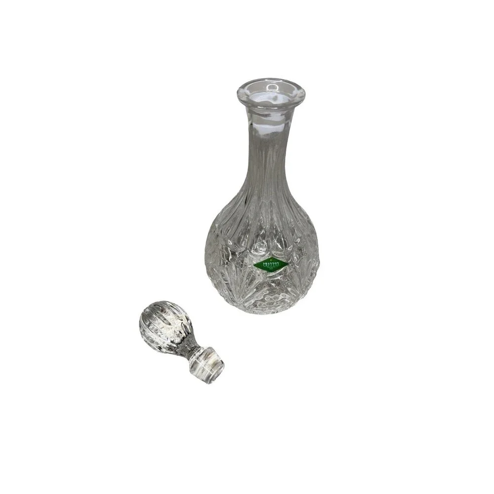 Crystal Decanter Shannon Designs of Ireland Hand Crafted